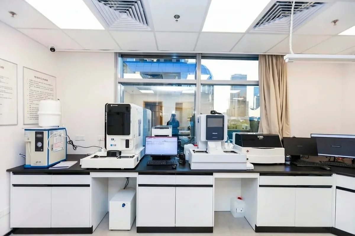 Onsite laboratory at JD Health Screening Centre — Signature Executive health screening