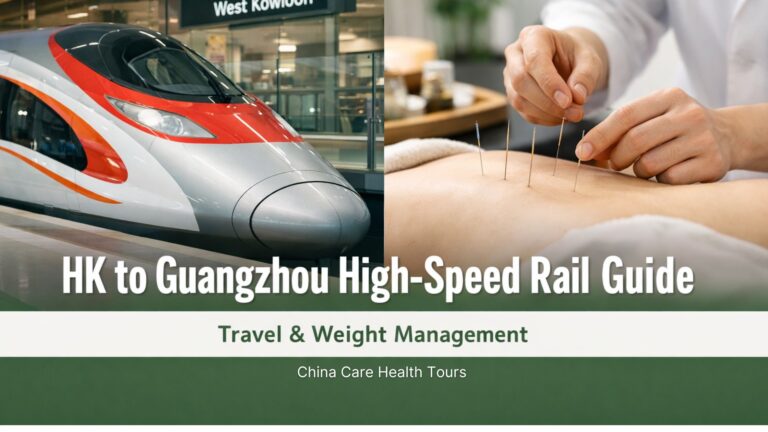 HK to Guangzhou High-Speed Rail Guide: Travel & TCM Weight Loss 2026