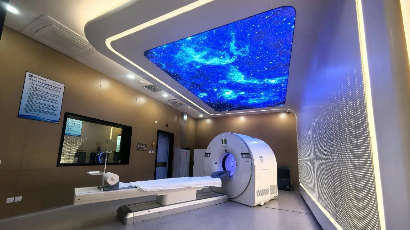 PET-CT scan at a Chinese hospital — same Siemens and GE equipment as Singapore or Germany