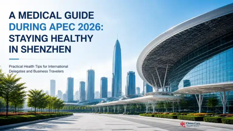 A Medical Guide During APEC 2026: Staying Healthy in Shenzhen